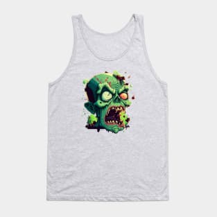 green zombie Tank Top